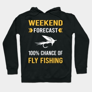 Weekend Forecast Fly Fishing Hoodie